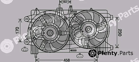 Eaclima 33V40003 — Fan, engine cooling