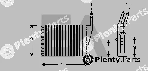 Eaclima 45C60026 — Heat Exchanger, interior heating