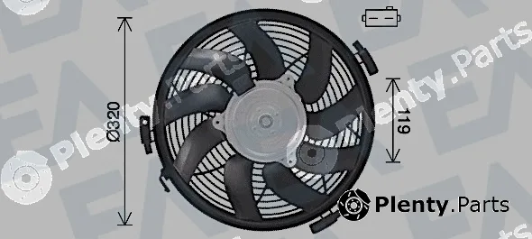 Eaclima 33V50022 — Fan, engine cooling