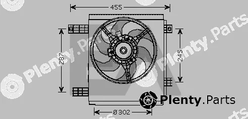 Eaclima 33V44001 — Fan, engine cooling