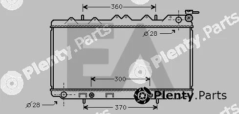 Eaclima 31R18053 — Radiator, engine cooling