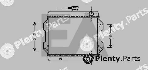 Eaclima 31R69003 — Radiator, engine cooling