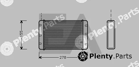 Eaclima 45C05002 — Heat Exchanger, interior heating