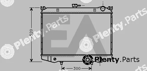 Eaclima 31R18025 — Radiator, engine cooling