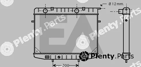 Eaclima 31R54090 — Radiator, engine cooling