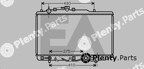 Eaclima 31R52076 — Radiator, engine cooling