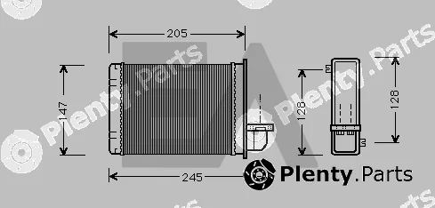 Eaclima 45C05014 — Heat Exchanger, interior heating