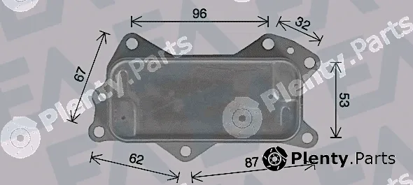 Eaclima 37G33001 — Oil Cooler, engine oil