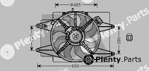 Eaclima 33V03006 — Fan, engine cooling