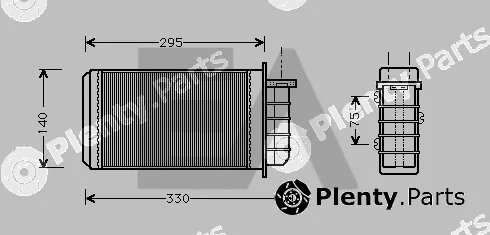 Eaclima 45C25005 — Heat Exchanger, interior heating