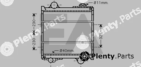 Eaclima 31R59014 — Radiator, engine cooling
