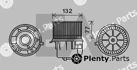 Eaclima 42A22007 — Electric Motor, interior blower