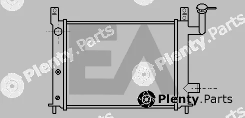 Eaclima 31R18016 — Radiator, engine cooling