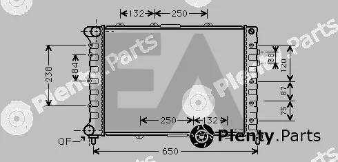 Eaclima 31R03023 — Radiator, engine cooling