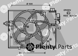 Eaclima 33V07024 — Fan, engine cooling