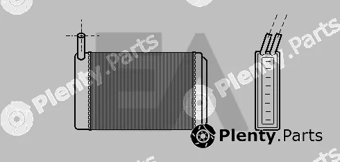 Eaclima 45C77001 — Heat Exchanger, interior heating