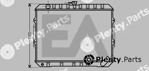 Eaclima 31R51093 — Radiator, engine cooling