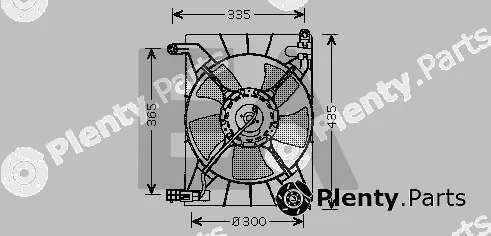 Eaclima 33V20011 — Fan, engine cooling