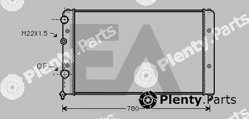 Eaclima 31R77088 — Radiator, engine cooling