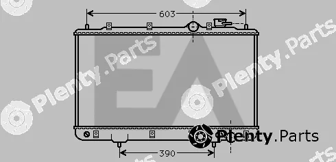 Eaclima 31R28011 — Radiator, engine cooling