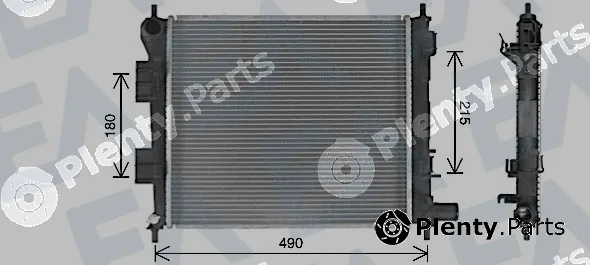 Eaclima 31R28149 — Radiator, engine cooling