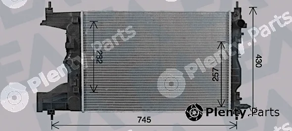 Eaclima 31R14018 — Radiator, engine cooling