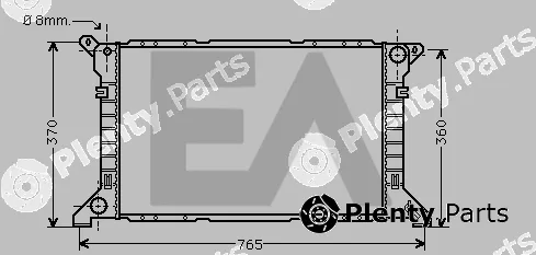 Eaclima 31R22056 — Radiator, engine cooling