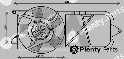 Eaclima 33V54036 — Fan, engine cooling