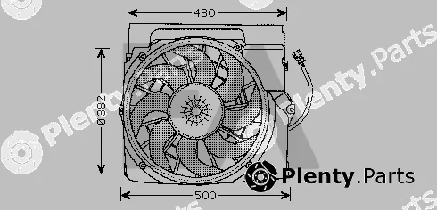 Eaclima 33V07008 — Fan, engine cooling