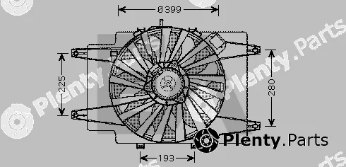 Eaclima 33V03003 — Fan, engine cooling