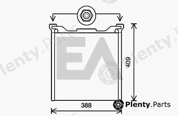 Eaclima 37G47005 — Oil Cooler, engine oil