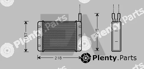 Eaclima 45C05009 — Heat Exchanger, interior heating