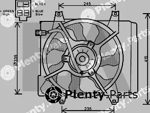 Eaclima 33V36021 — Fan, engine cooling