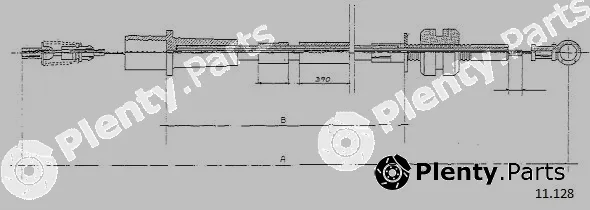 Cabor 11.128 — Accelerator Cable