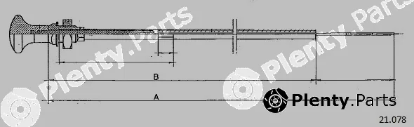 Cabor 21.078 — Cable, starter