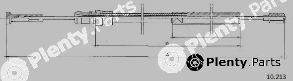 Cabor 10.213 — Cable Pull, clutch control