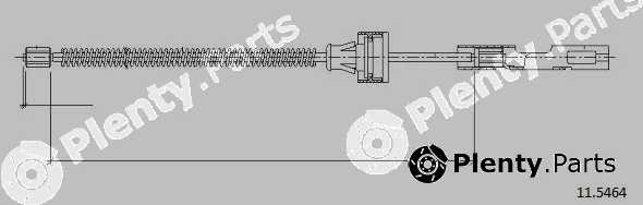 Cabor 11.5464 — Cable Pull, parking brake