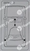 Cabor 181.2 — Cable Pull, parking brake