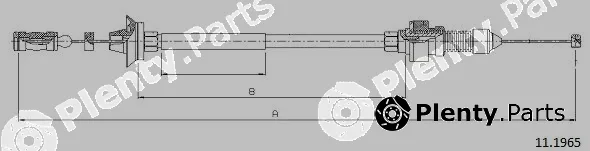 Cabor 11.1965 — Accelerator Cable