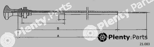 Cabor 21.083 — Cable, starter
