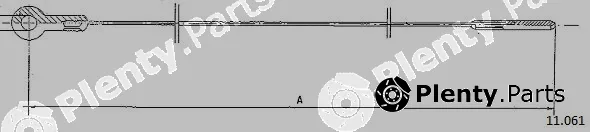 Cabor 11.061 — Accelerator Cable