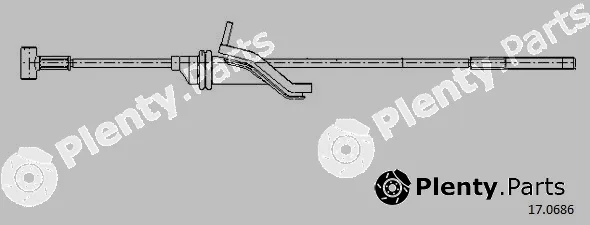 Cabor 17.0686 — Cable Pull, parking brake