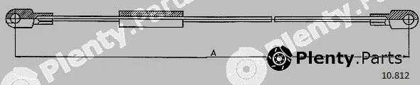 Cabor 10.812 — Cable Pull, parking brake
