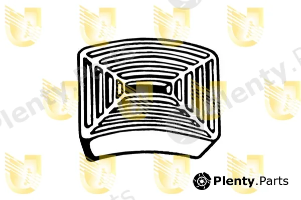 Unigom 155016 — Pedal Pad, brake pedal