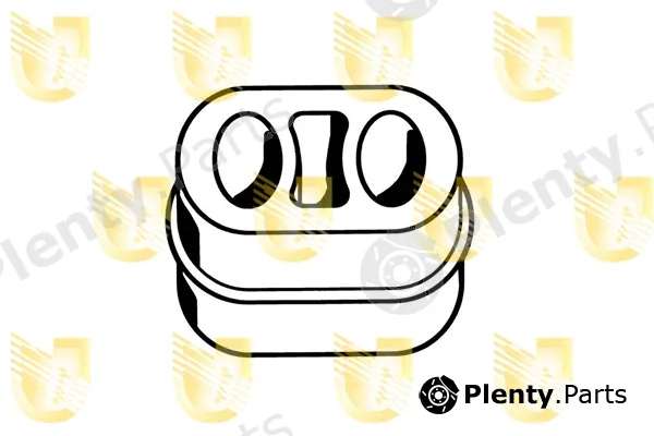 Unigom 165092 — Rubber Strip, exhaust system