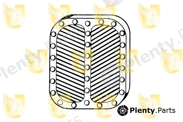 Unigom 155003 — Pedal Pad, brake pedal