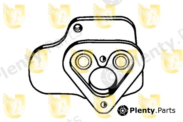 Unigom 351404 — Flange, carburettor