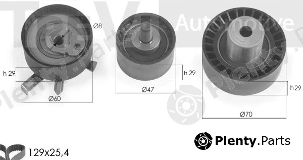 Trevi Automotive KD1280 — Timing Belt Kit