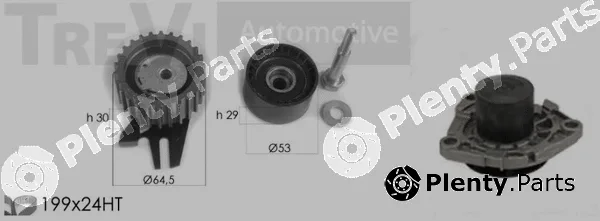 Trevi Automotive KD1331HP — Water Pump & Timing Belt Kit