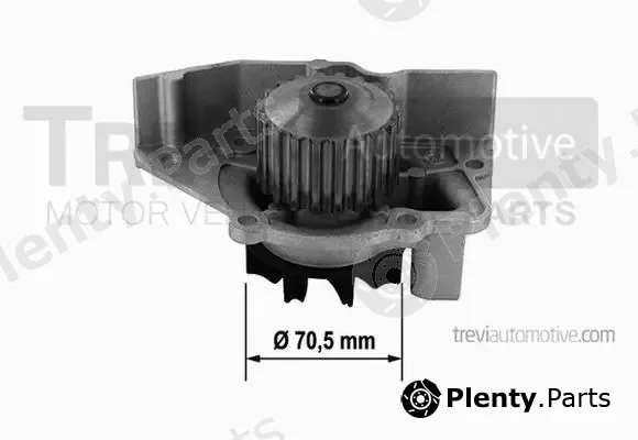 Trevi Automotive TP1011 — Water Pump, engine cooling
